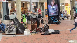 Cam Cole - Awareness (one man band street performance)