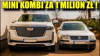 MALUTKIE KOMBI  z USA za JEDYNE MILION zł ? Nowy Cadillac Escalade !!!