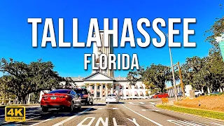 Driving Around Tallahassee [4K] | Florida | United States