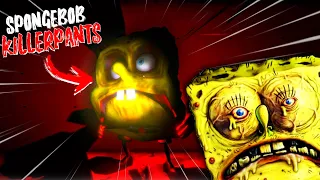 SPONGEBOB KILLERPANTS!!! (Spongebob Horror) - Full Game + Ending - No Commentary
