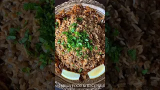 МУДЖАДАРА - чечевица с рисом - Ливанская кухня #lebanesecuisine