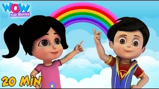 Learning Songs for Children | Rainbow Song & Many More Rhymes | Color Song | Vir The Robot Boy