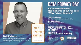 Why Privacy Matters: A Conversation with Author Neil Richards