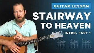 Learn the intro to "Stairway to Heaven" (guitar lesson w/ tabs)