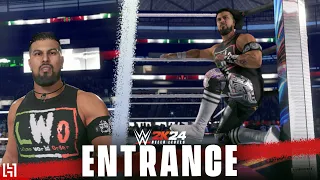 WWE 2K24 Cruz Del Toro Entrance - PS5 Gameplay