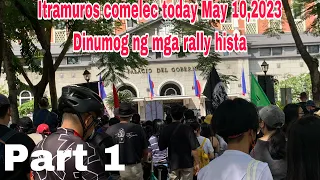 Intramuros comelec today May 10,2022 @marcelobutac3560 vlog