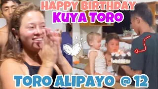 TORO ALIPAYO 12TH BIRTHDAY ❤️ PANGANAY NA ANAK NI PHILMAR IPINAGHANDA NI ANDI SA KANILANG BAHAY