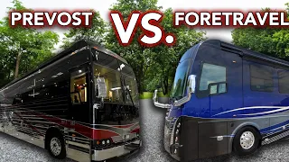 Foretravel Presidential VS. Prevost Emerald Coach - Which Is A Better Buy Under 800k?