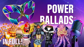 The Masked Singer: Power Ballads | FULL PERFORMANCES