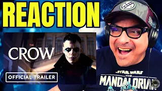 THE CROW (2024) Official Trailer REACTION!! | Lionsgate | Bill Skarsgård