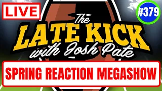 Late Kick Live Ep 379: Spring Game Intel & Reactions | QB Battle Updates | Transfer Portal Open