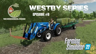 Replay With Live Chat! Oat Harvest on Westby Wisconsin Map #FS22 Westby Series EP#8