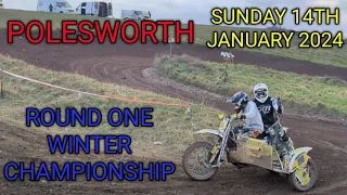 SIDECARCROSS Polesworth Round One Winter Championship Sunday 14th January 2024