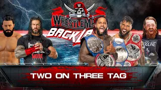 Can Roman Reigns & Rocky Defeat The Bloodline In 2 On 3 Handicap Match WWE 2K22