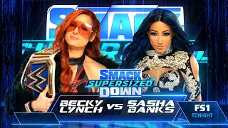 Becky Lynch Vs Sasha Banks - WWE Smackdown 15/10/2021 (En Español)
