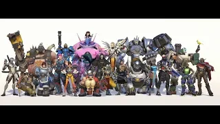 Реакция подруги на героев Overwatch.