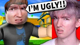 Putting my REAL FACE on Roblox players with admin (they insulted me)