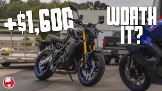 Worth an EXTRA $1,600? | 2021 Yamaha MT09 vs MT09sp