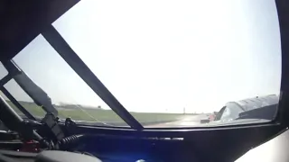 Kimi Raikkonen overtakes Jenson Button at COTA 2023 NASCAR