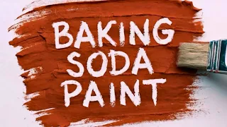 Baking Soda Paint Tutorial | Easy Diy Textured Magic