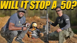 Will Body Armor Stop A .50 Caliber Bullet?!