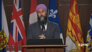 NDP Leader Jagmeet Singh discusses paid sick leave and harassment in the military – April 28, 2021