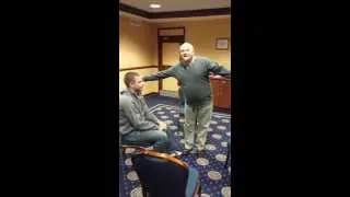 Real proof of psychic energy (?) during Rapid Hypnosis course