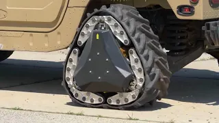 BREAKING! DARPA's reconfigurable wheels switch from tires to tracks in two seconds