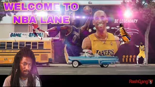 NBA Lane “Welcome to NBA Lane” #NBA75 #reaction