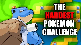 I Attempted The Hardest Pokemon Challenge. (Kaizo Ironmon)