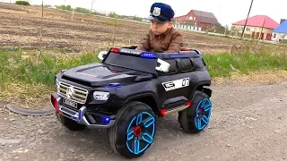 POLICE BABY Pretend Play with Police Cars Unboxing and Playing with TOYS