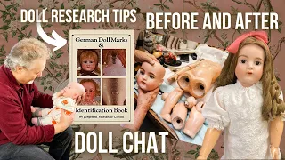 DOLL & BABY CHAT, RESEARCH TRICKS, GERMAN ANTIQUE DOLL MAKEOVER | Come hang out with us!