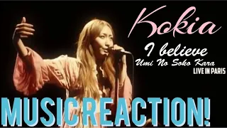 THIS IS REALLY AMAZING!🎶 Kokia - I Believe/Umi No Soko Kara Live in Paris Music Reaction!