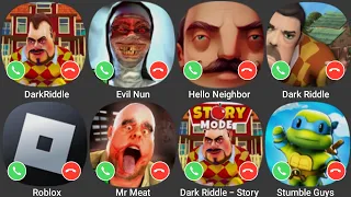 Dark Riddle,Evi Nun,Hello Neighbor,Dark Riddle clasic,Roblox,Mr Meat,Stumble Guys,Dark Ridddle-Story