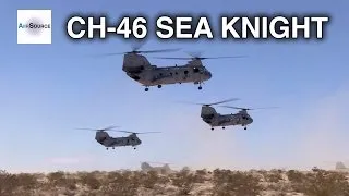 CH-46 Sea Knight Helicopters in Exercise Steel Knight 2014