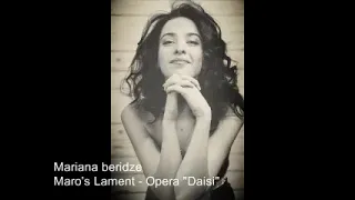 Maro's Lament from Opera "Daisi" 2021