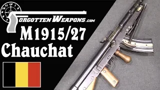Belgian Model 1915/27 Improved Chauchat