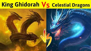 KING GHIDORAH vs CELESTIAL DRAGON | क्या D-War का Serpent से बच पायेगा Monster zero