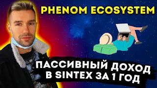 ПАССИВНЫЙ ДОХОД В PHENOM ECOSYSTEM. СКОЛЬКО Я ЗАРАБОТАЛ ЗА 1 ГОД? SINTEX – СДЕЛАЛ РЕИНВЕСТ НА ГОД.