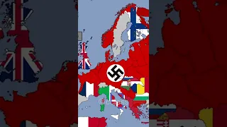 World War II in Europe Every Day 1939-1945 (credit - description) #shorts #ww2 #europe