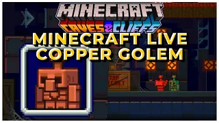 ALL NEW COPPER GOLEM Information | Minecraft Live 2021 Mob Vote