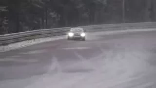 Audi A4 quattro rain drift