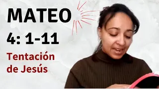 Mateo 4: 1-11 (Tentación de Jesús) explicación - Kateryna Karreras