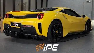 FERRARI 488 PISTA IPE EXHAUST | LIGHTWEIGHT TRACK WEAPON