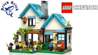 LEGO Creator Cozy House 31139 - Speed Build Review