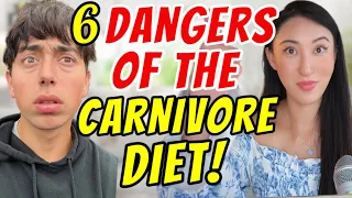 6 Dangers of the Carnivore Diet..DESTROYED by 18 year old! Joey Schwartz