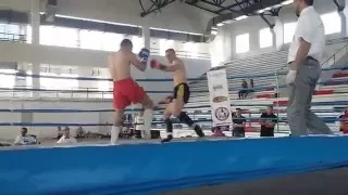 Nikola Stojc, prvenstvo Srbije low kick 71kg, cetvrtfinale