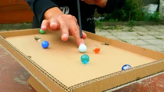 How To Make Billiard from Cardboard