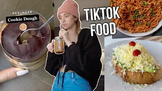 Ich esse 1 Tag nur TikTok Trend Food. (schwöre richtig lecker)