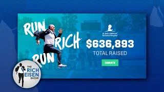 How Fast Was Rich Eisen's 40-Yard Dash This Year? Watch and Find Out...Then Please Donate!!